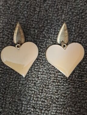 Heart Drop Earrings!